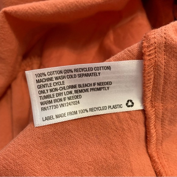 Universal Thread Target Sundress in Coral Sz XS - Picture 4 of 8